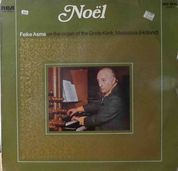 Feike Asma : Noël. Feike Asma On The Organ Of The Grote Kerk, Maassluis (Holland) (LP, Album)