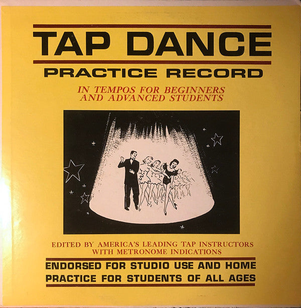 Unknown Artist : Tap Dance Practice Record: For Beginners And Advanced Students (LP)