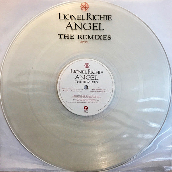 Lionel Richie : Angel (The Remixes) (12", Promo, Cle)