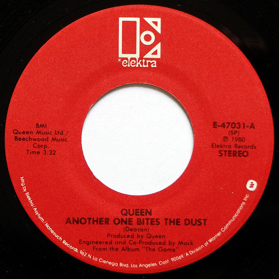 Queen : Another One Bites The Dust (7", Single, SP )