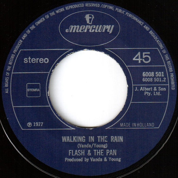 Flash & The Pan : Hey, St. Peter (7", Single)