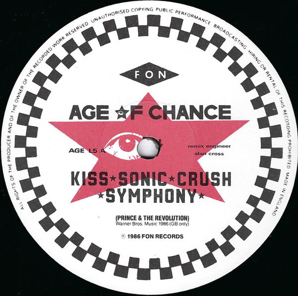 Age Of Chance : Crush Collision (12", MiniAlbum, Ltd + 12", Ltd)
