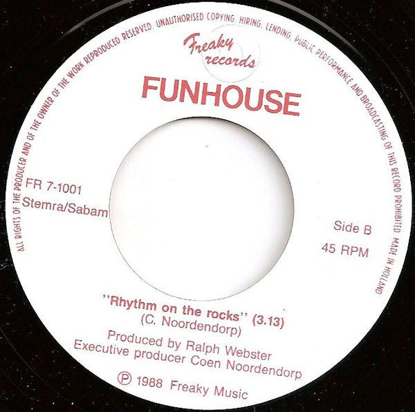 Funhouse : Dancin' Easy (7", Single)