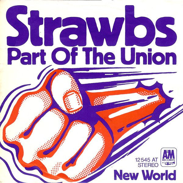 Strawbs : Part Of The Union / New World (7", Single)