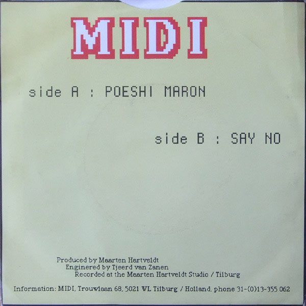 Midi (8) : Poeshi Maron (7", Single)