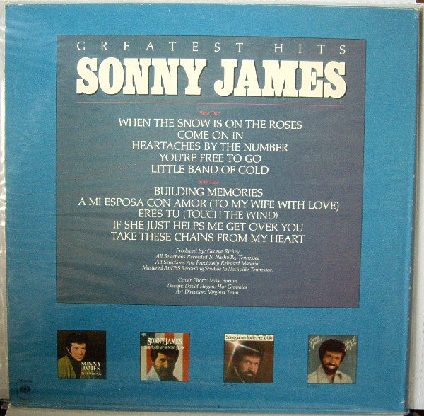 Sonny James : Greatest Hits (LP, Comp)