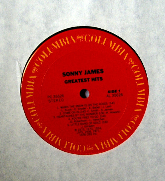 Sonny James : Greatest Hits (LP, Comp)