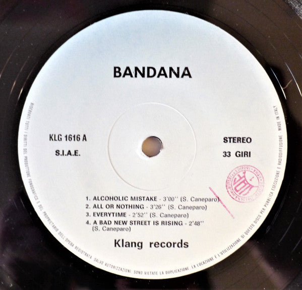 Bandana (2) : Bandana (LP, Album)