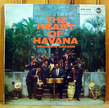 Orquesta Aragon : The Heart Of Havana (LP, Album, Mono)