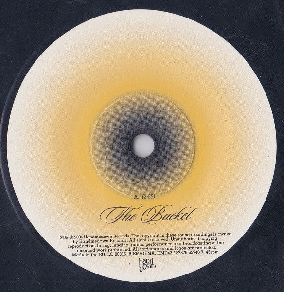 Kings Of Leon : The Bucket (7", Single, Ltd, Num)