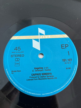 Caiphus Semenya : Angelina (12")