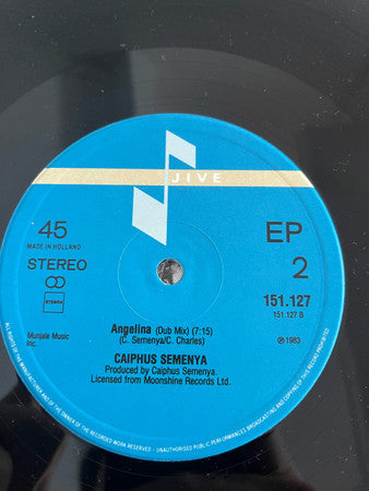 Caiphus Semenya : Angelina (12")