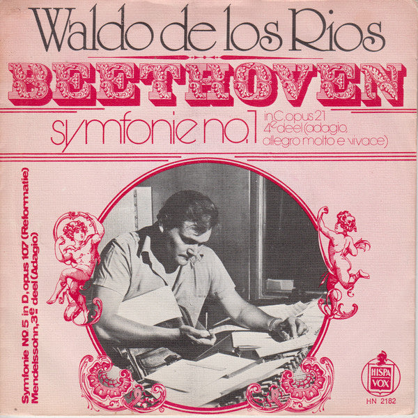 Waldo De Los Rios : Beethoven Symfonie No 1. (7", Single)