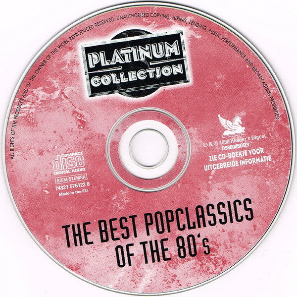 Various : The Best Pop Classics Of The 80s (CD, Comp)