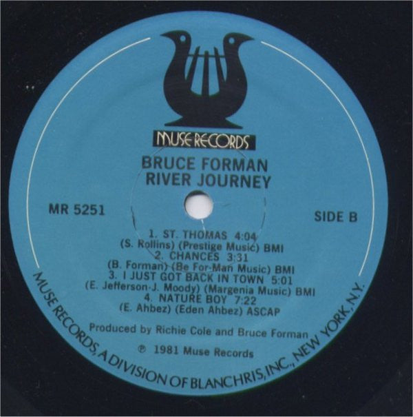 Bruce Forman : River Journey (LP, Album)