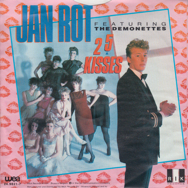 Jan Rot Featuring The Demonettes : 25 Kisses (7", Single)
