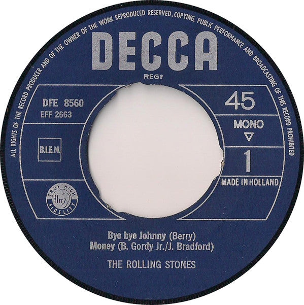 The Rolling Stones : The Rolling Stones (7", EP, Mono)