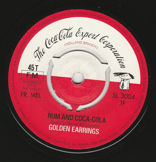Golden Earring : Things Go Better (7", Single)