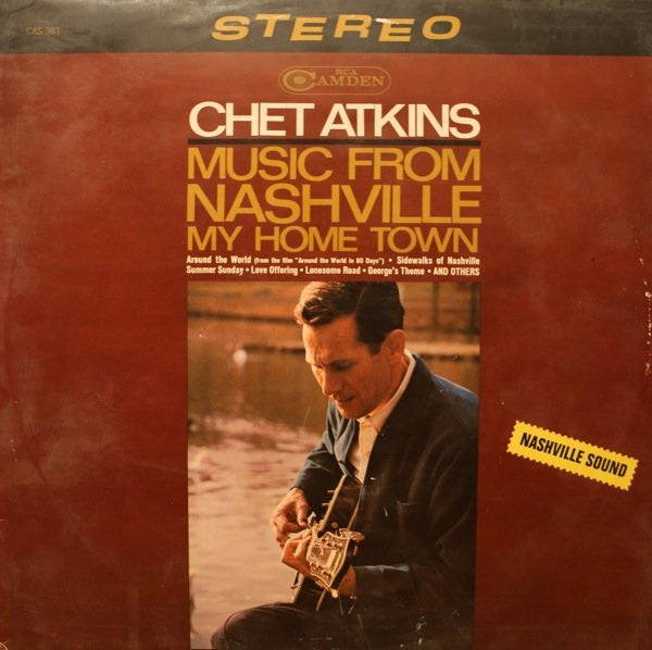 Chet Atkins : Music From Nashville My Home Town (LP, Album)