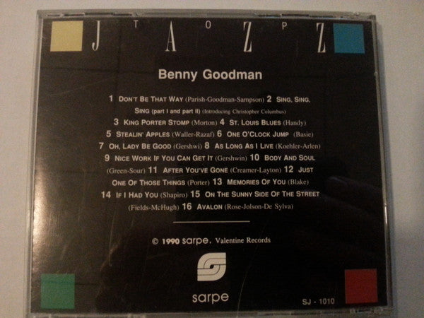 Benny Goodman : Top Jazz (CD, Comp)