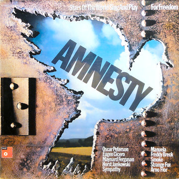 Various : Amnesty • Stars Of The World Sing And Play For Freedom (LP, Comp)