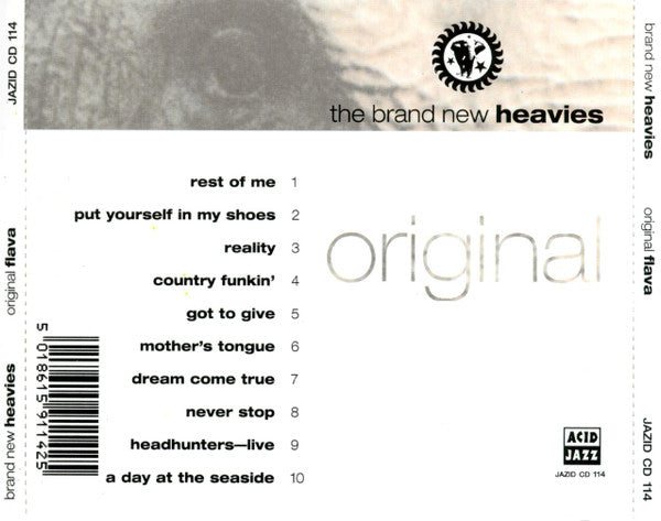 The Brand New Heavies : Original Flava (CD, Comp)