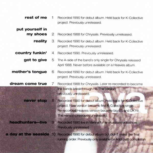 The Brand New Heavies : Original Flava (CD, Comp)