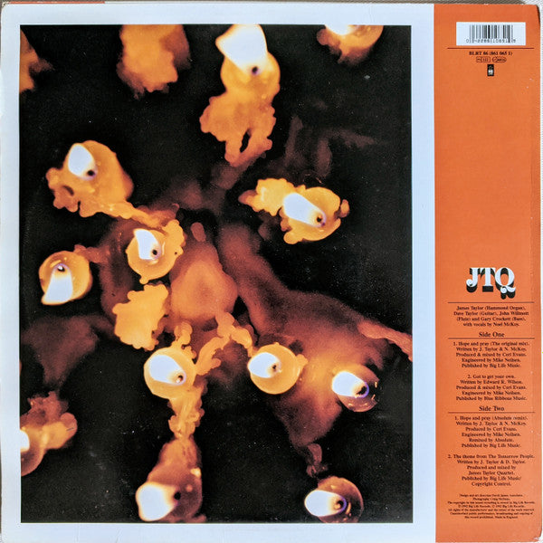 The James Taylor Quartet With Noel McKoy : Hope & Pray (12", Single)