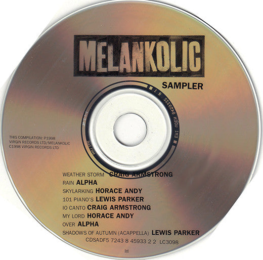 Various : Melankolic Sampler (CD, Comp, Smplr)