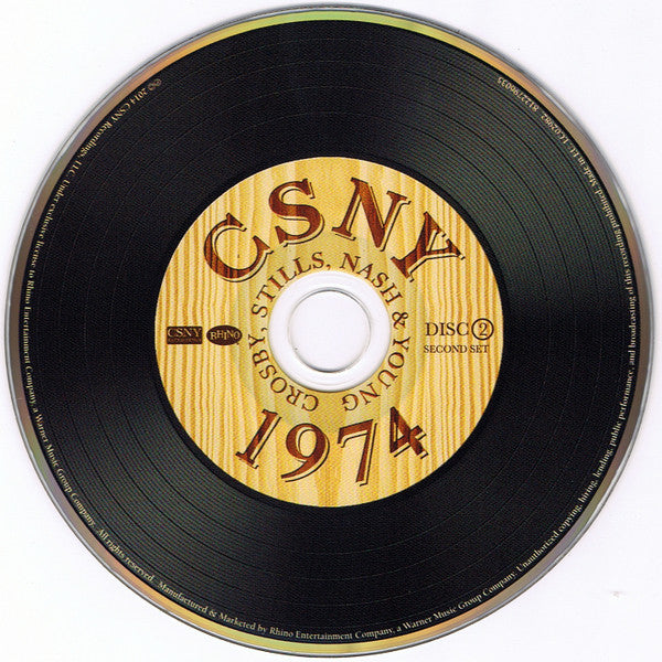 Crosby, Stills, Nash & Young : CSNY 1974 (3xCD + DVD-V + Box)