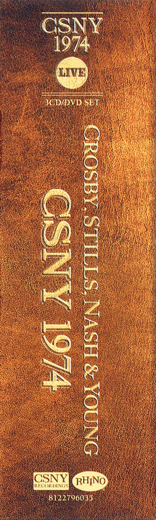 Crosby, Stills, Nash & Young : CSNY 1974 (3xCD + DVD-V + Box)