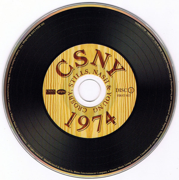 Crosby, Stills, Nash & Young : CSNY 1974 (3xCD + DVD-V + Box)