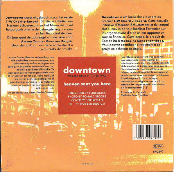 Soulsister : Downtown (7", Single)