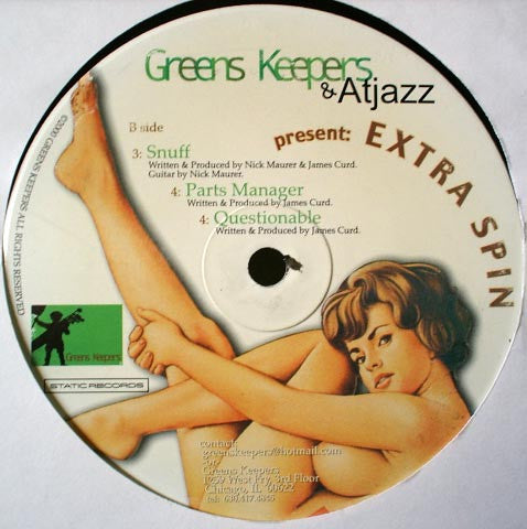 Greens Keepers & Atjazz : Extra Spin (12")