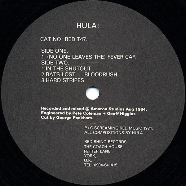 Hula (2) : Fever Car (12")