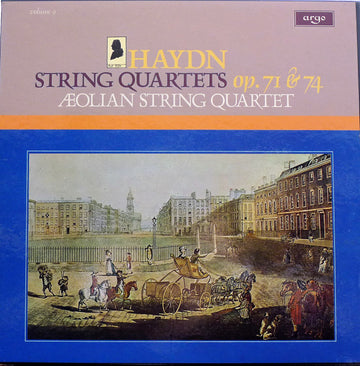 Joseph Haydn, Aeolian String Quartet : String Quartets Op. 71 & 74 (3xLP + Box)