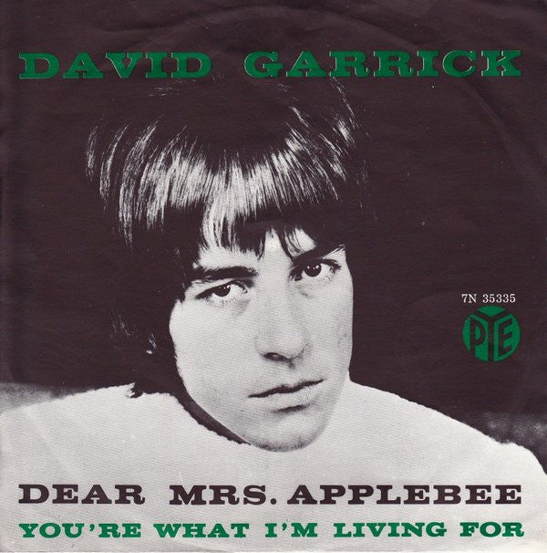 David Garrick : Dear Mrs. Applebee (7", Single, Gre)