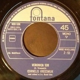 Cornelis Vreeswijk : Veronica 538  (7")