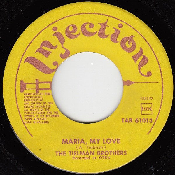 Tielman Brothers : Nina Don't Go (7")