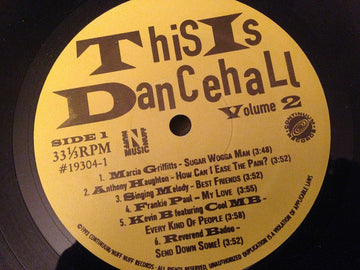 Various : This Is Dancehall Volume 2 (LP, Comp)