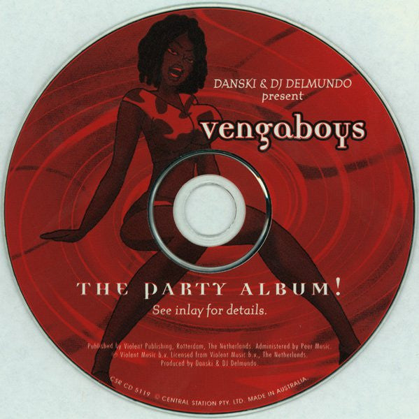 Vengaboys : The Party Album! (CD, Album)