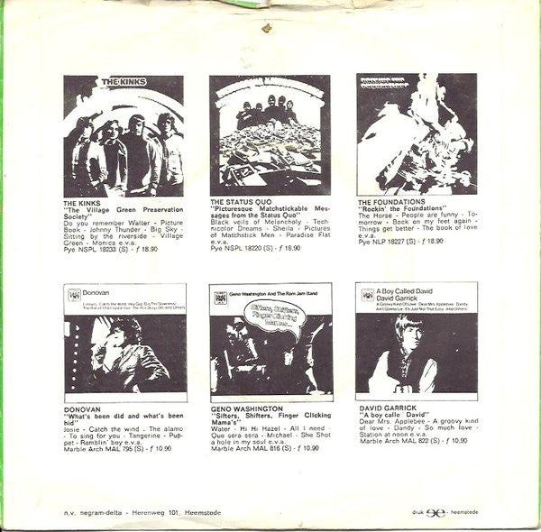 David Garrick : Maypole Mews (7", Single)