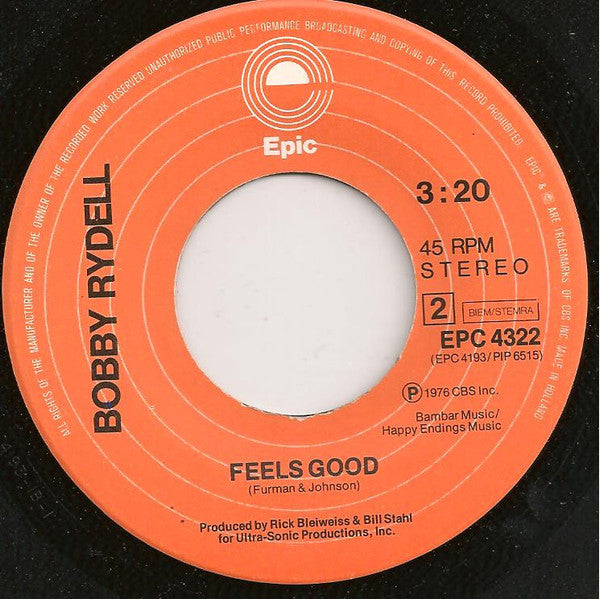 Bobby Rydell : Sway (7", Single)