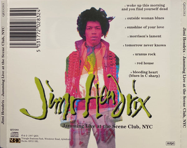 Jimi Hendrix : Jamming Live At The Scene Club, NYC (CD, Album)