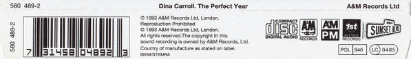Dina Carroll : The Perfect Year (CD, Single)