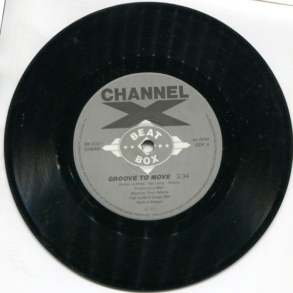 Channel X : Groove To Move (7")