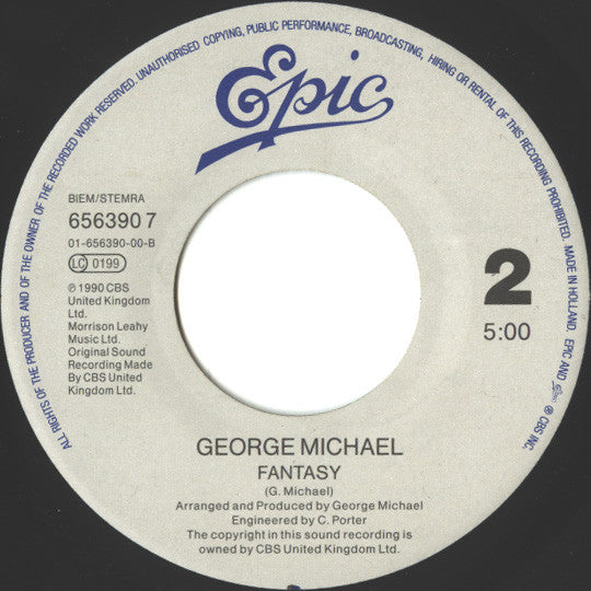 George Michael : Freedom! (7", Single)