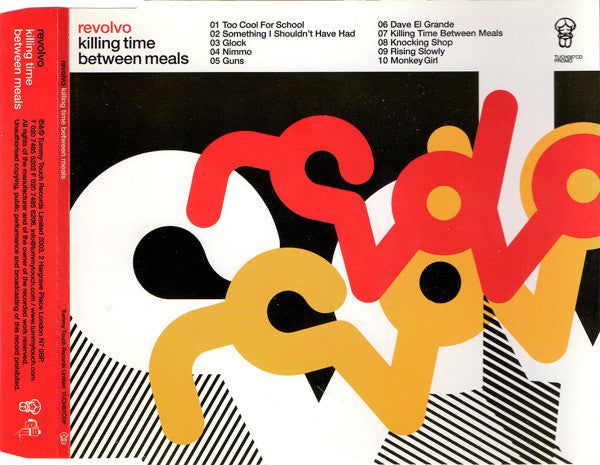 Revolvo : Killing Time Between Meals (CD, Album, Promo)