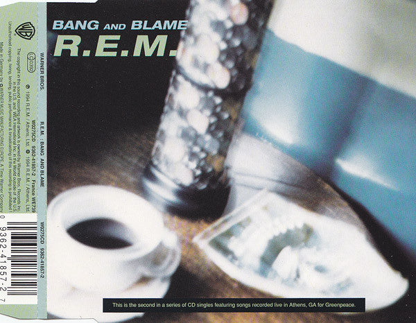 R.E.M. : Bang And Blame (CD, Single)