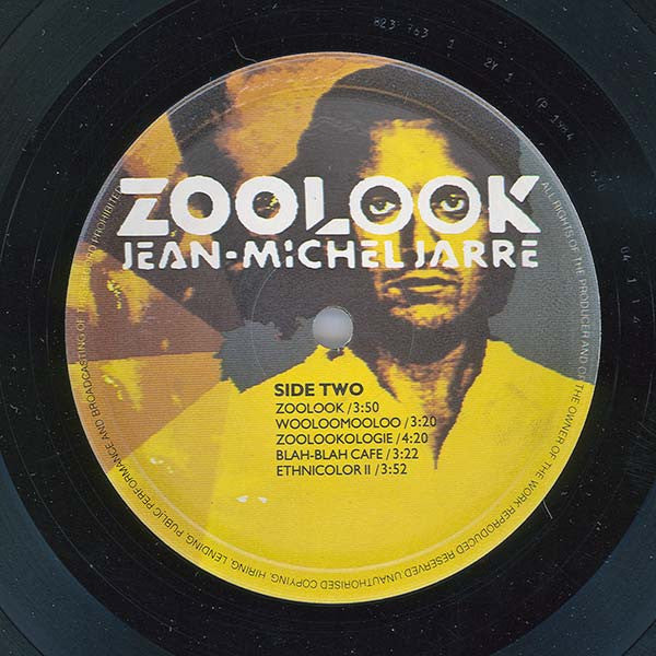 Jean-Michel Jarre : Zoolook (LP, Album)